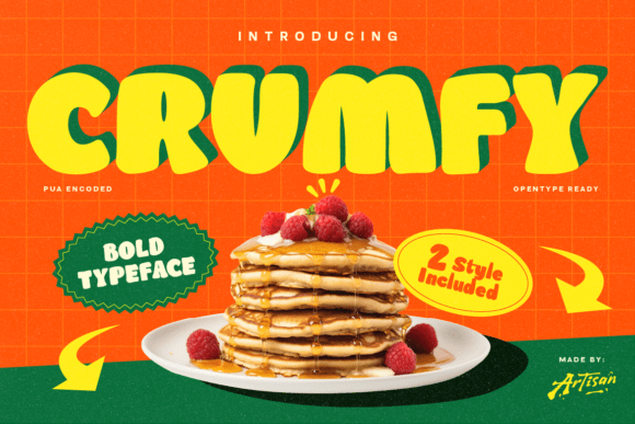Adding a Sweet Touch to Your Brand: The Charm of Crumfy Font
