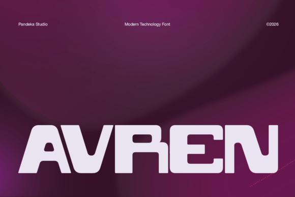 Avren: A Practical Typeface for Modern Tech Branding