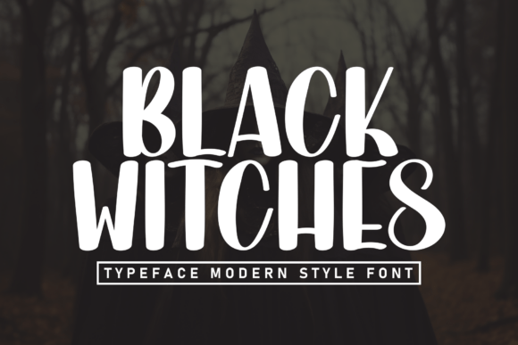Black Witches: A Whimsical Font for Creative Designs