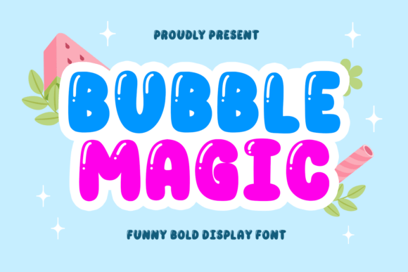 Bubble Magic: A Joyful and Playful Font