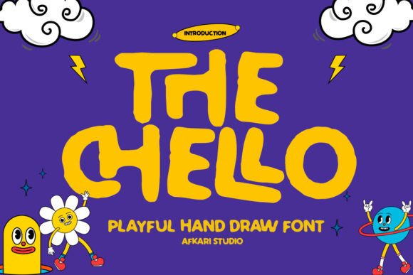 Discover The Chello: A Playful Display Font for Creative Designs