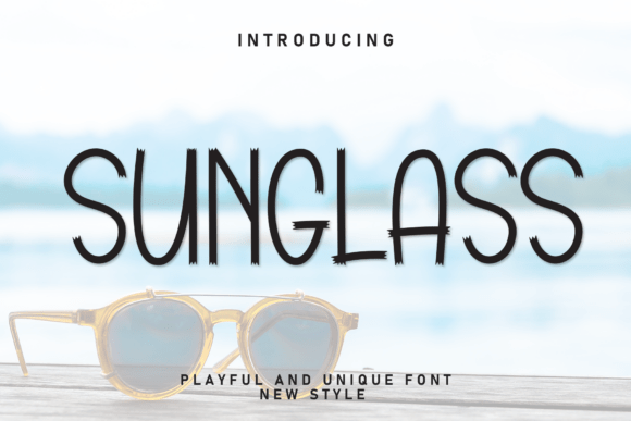 Discover the Versatile Charm of Sunglass Font