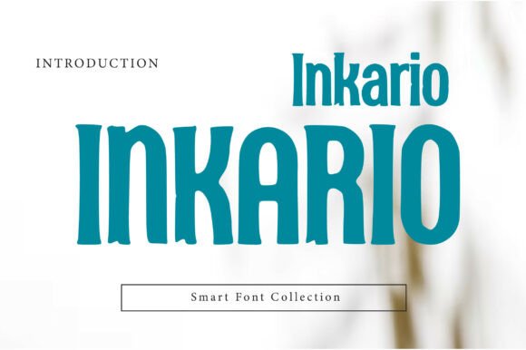 Exploring the Artistic Versatility of Inkario: A Bold and Expressive Handcrafted Font