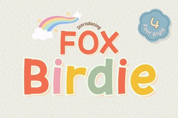 Fox Birdie: Adding Warmth to Playful Design Projects