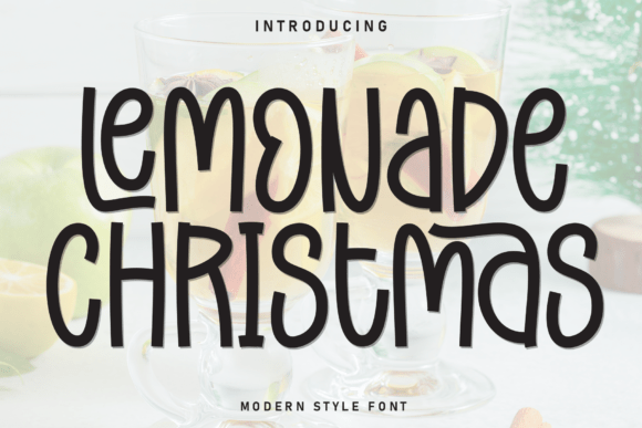 Lemonade Christmas: A Charming Font for Your Creative Projects