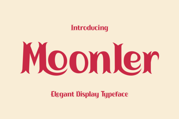 Moonler: Elevating Design with Refined Decorative Typography