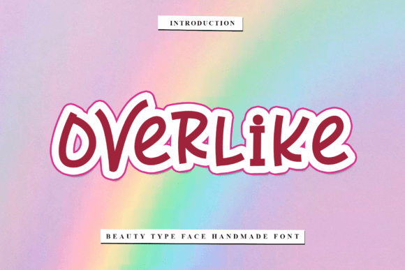 Overlike: A Playful and Impactful Display Font