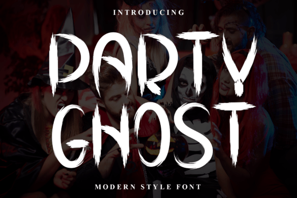 Party Ghost: A Whimsical Font for Creative Projects