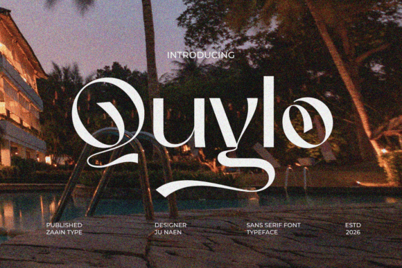 Quylo: A Modern Sans Serif Font for Clean and Stylish Design