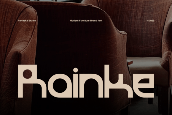 Rainke: A Modern Font for Stylish Branding