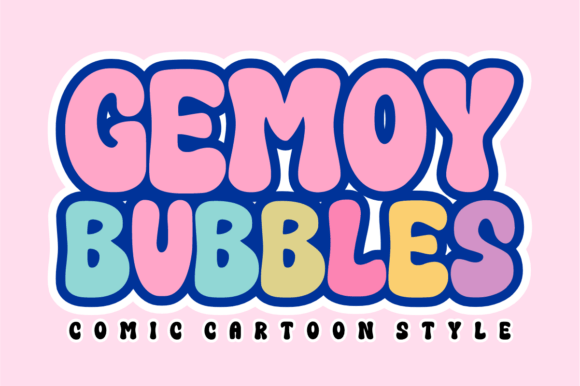 Spark Joy with Gemoy Bubbles: The Ultimate Cute Font