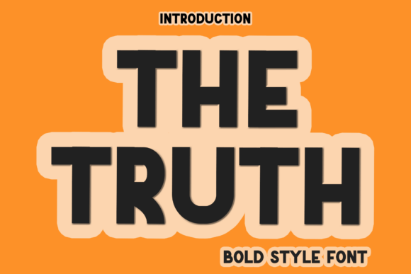The Truth: A Festive and Merry Typeface